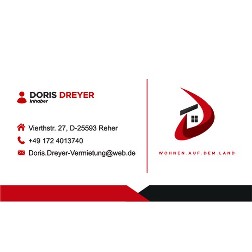 business card for Doris Dreyer
