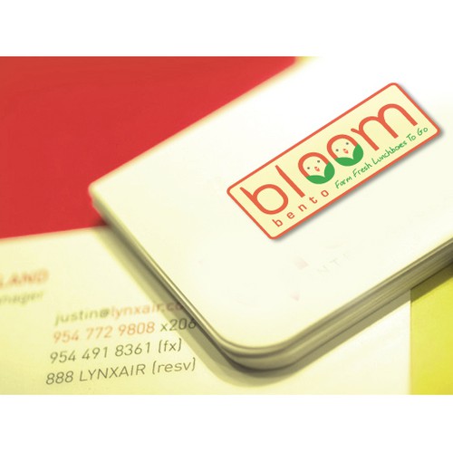 Bloom Bento logo branding