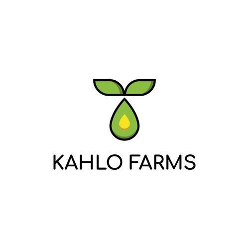 Logo concept for avocado oil company