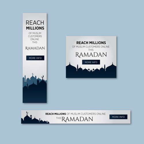 Banner ads design for Ramadan