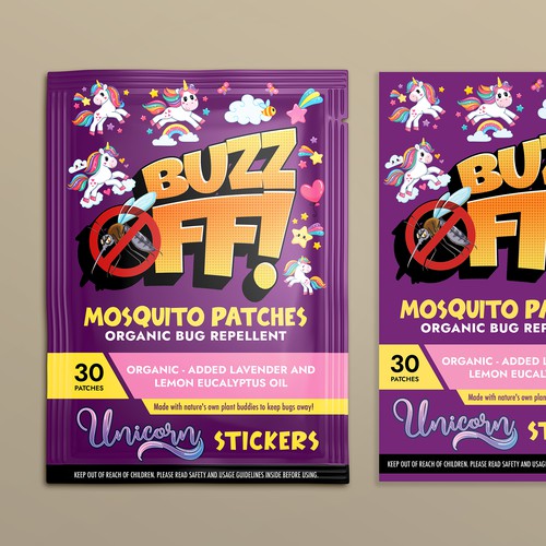 Mosquito Repellent Product packaging