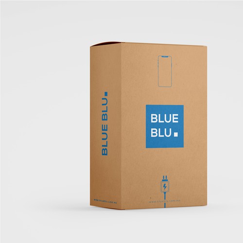 Blueblu- cell phones box design