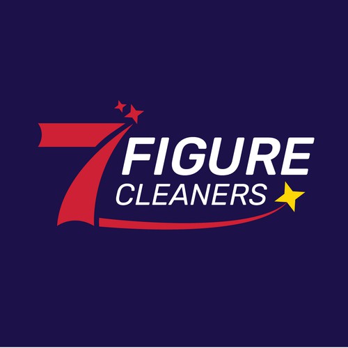 A logo for a cleaning company