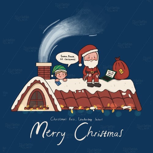 Christmas Card for an Executive Coaching/ Leadership Training Business