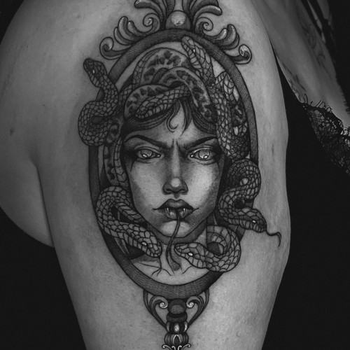 Medusa tattoo