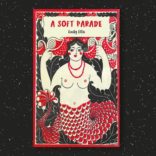 Art Nouveau style for a book about sex goddesses