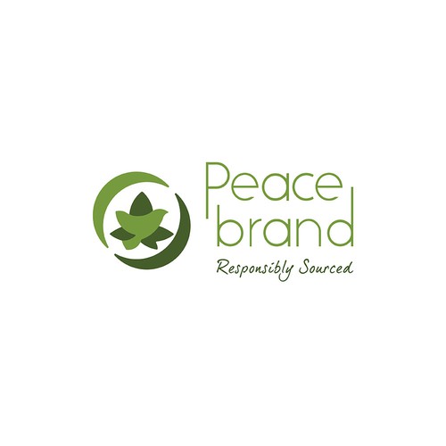 Logo for CBD products - Peace Brand