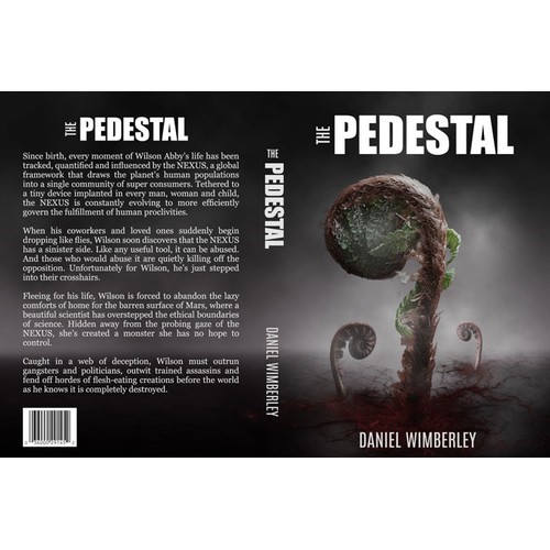The Pedestal Book Cover contest entry