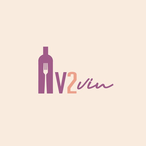 Logo for wine and delicatessen shop