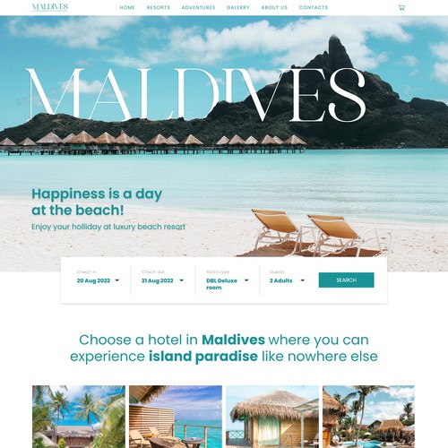 Travel agency website