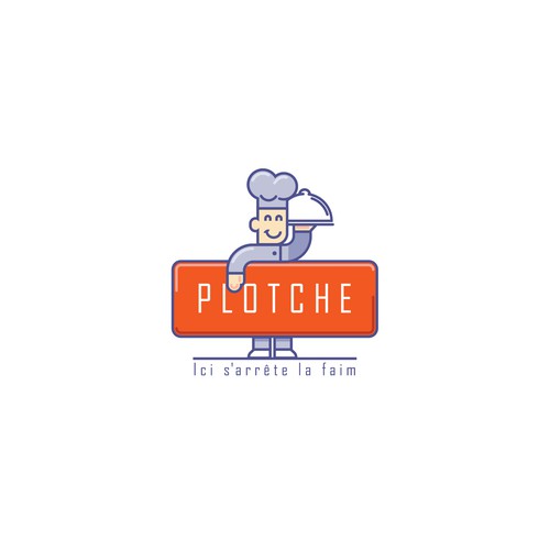 Logo design for new restaurant : PLOTCHE