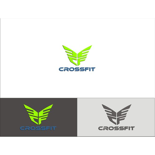 Abstract logo concept for crossfit