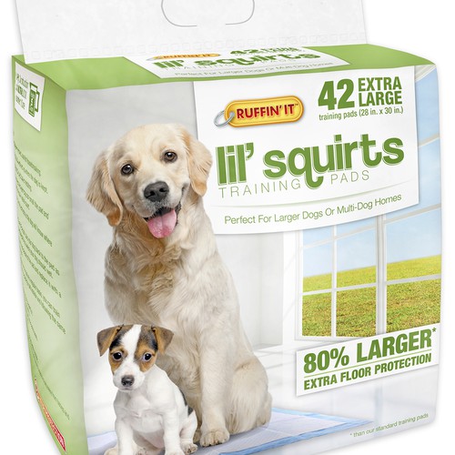 lil' squirts training pads - Extra Large