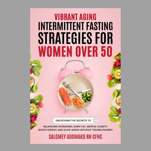 Vibrant Aging Book Cover Design