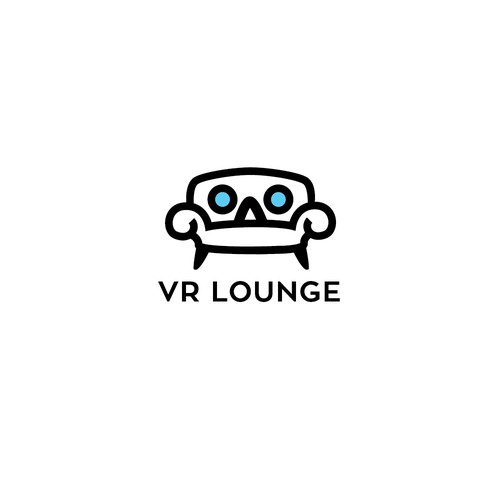 Logo for Virtual Reality company - VR lounge