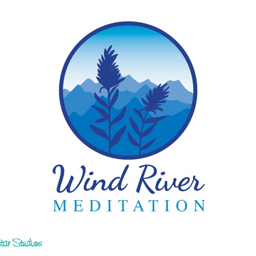 Big Mind, Buddha Mind--create a logo for Wind River Meditation.