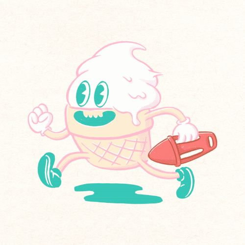 Uncommon Creamery animation logo