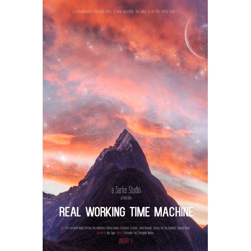 Design A Movie Poster - "Real Working Time Machine"