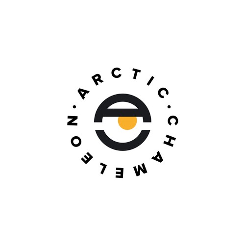 Logo for "Arctic Chameleon"