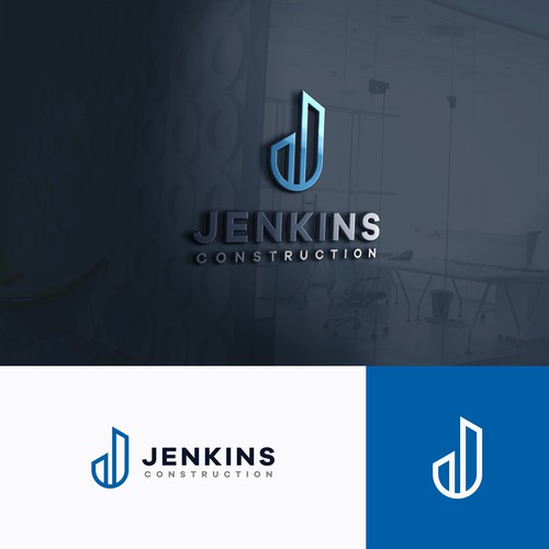 Bold logo design for construction company