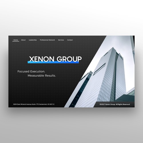 Business Website concepts