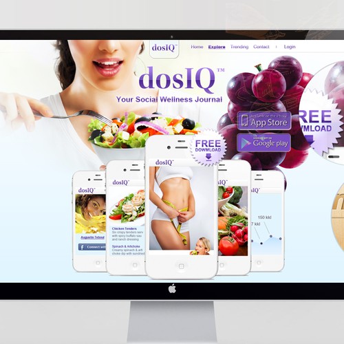 New website design wanted for dosIQ Wellness Journal