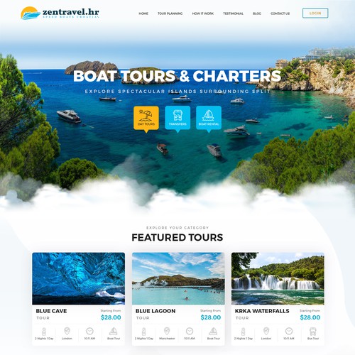  Travel agency needs a new website design