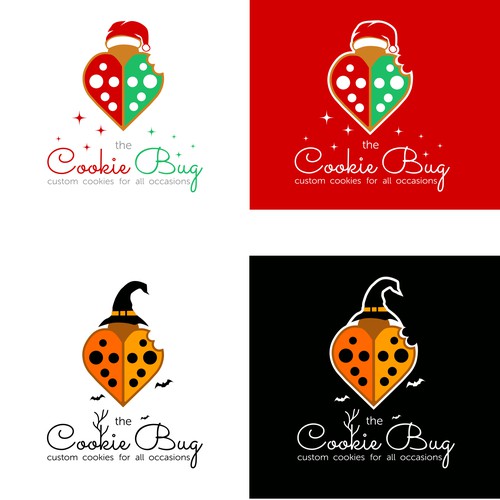 Adjusted Logos for custom decorated sugar cookies