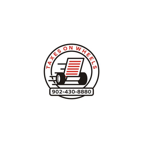 Logo concept for Taxes on Wheels