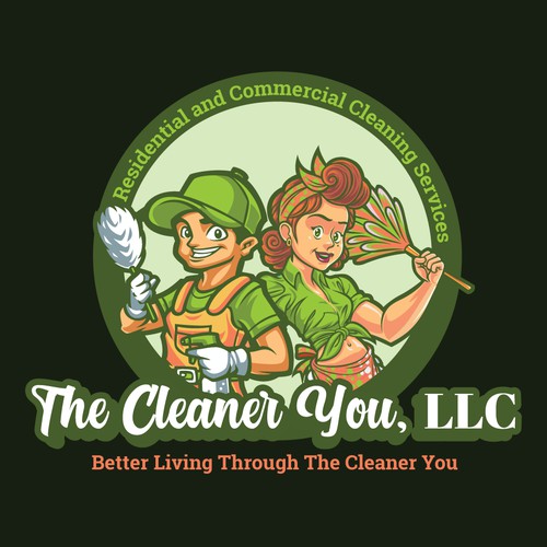 Character and Logo Design for The Cleaner You