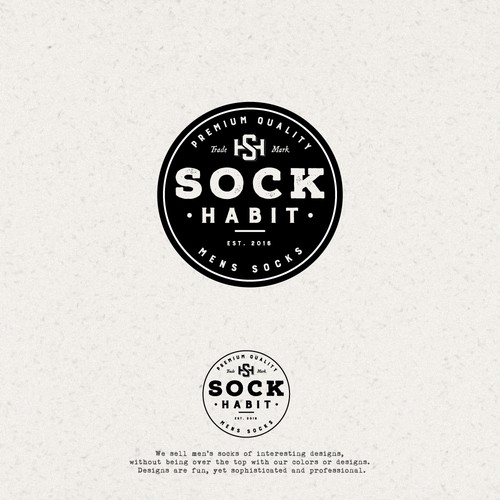 Logo Design for Sock Habit
