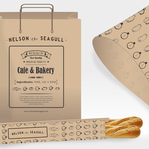 Cafe and Bakery Packaging.