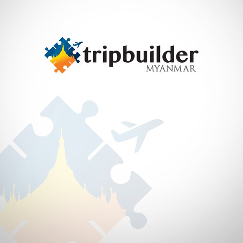 Puzzle logo for Traveling co