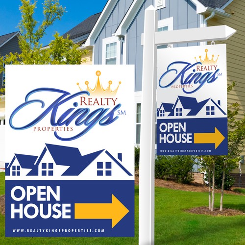 Create an Eye-catching Open House Sign