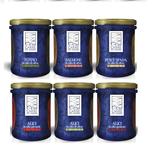 Label Design for fish products