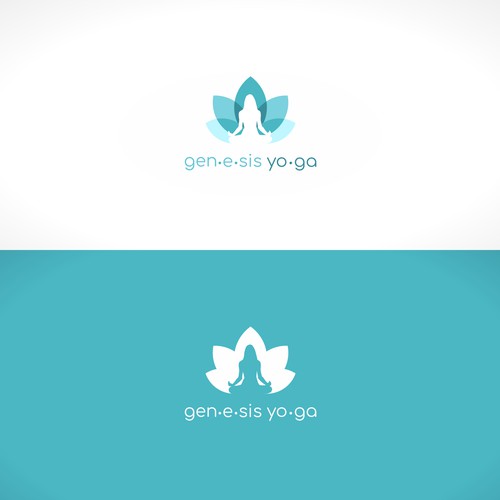 logo design for genesis yoga