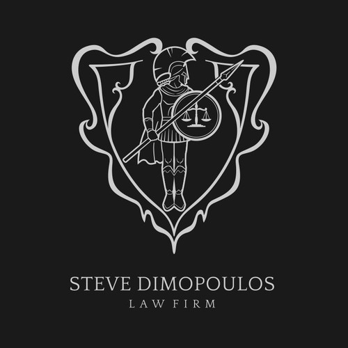 Create an emblem for a high-end law firm