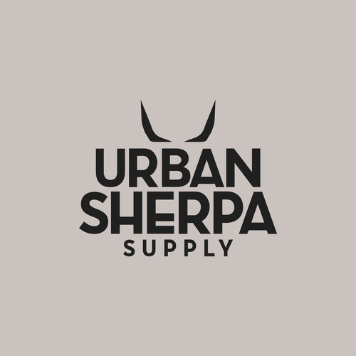 Bold, modern logo for upcoming rustic clothier
