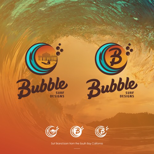 Classic & Edgy logo concept for Bubble 