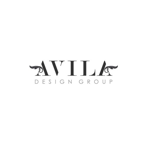 Create the next logo and business card for Avila Designs