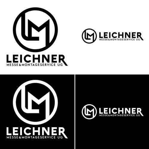 Gewinnerlogo für ein messebau unternehmen 