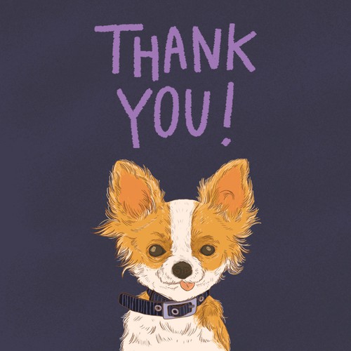 Thank You! Greeting Card