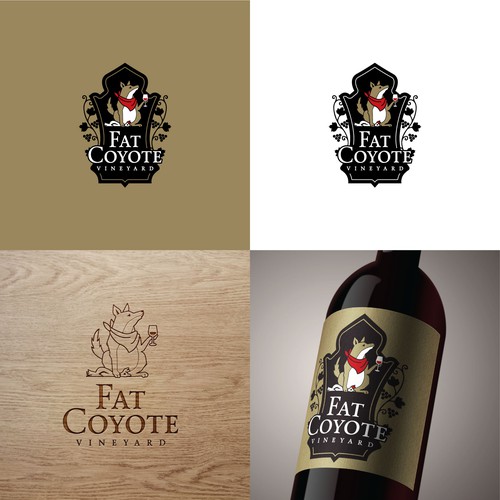 Fat Coyote Vineyard logo