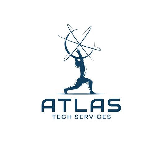 Atlas Tech Logo Desing