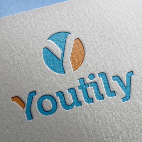 Youtily logo design