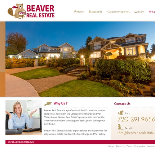 Real Estate Agent Landing Page