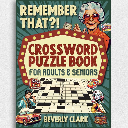 Corssword puzzle book cover