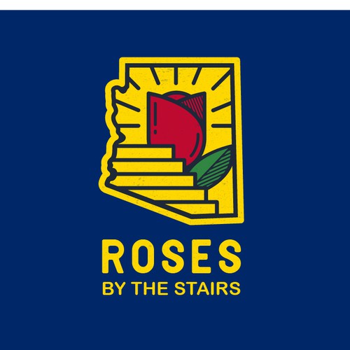 Roses By The Stairs