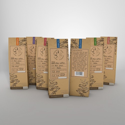 Natural handmade looking packaging