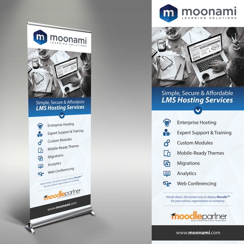 Moonami stand banner